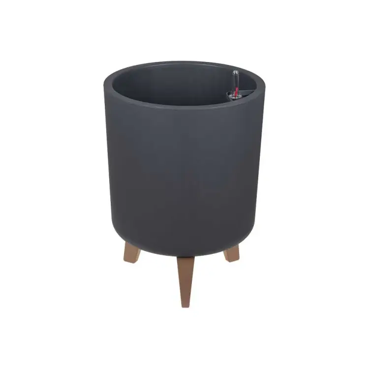 Кашпо высокое IDEA ФЛОРИАН D300 мм, 19 л, с автополивом М 3159 М 3159 графитовый Кашпо высокое IDEA ФЛОРИАН D300 мм, 19 л, с автополивом М 3159 М 3159 графитовый