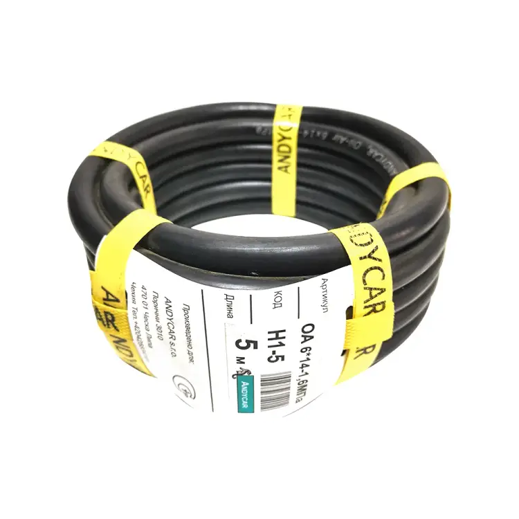 Трехслойный резиновый маслобензостойкий шланг Andycar H1-5