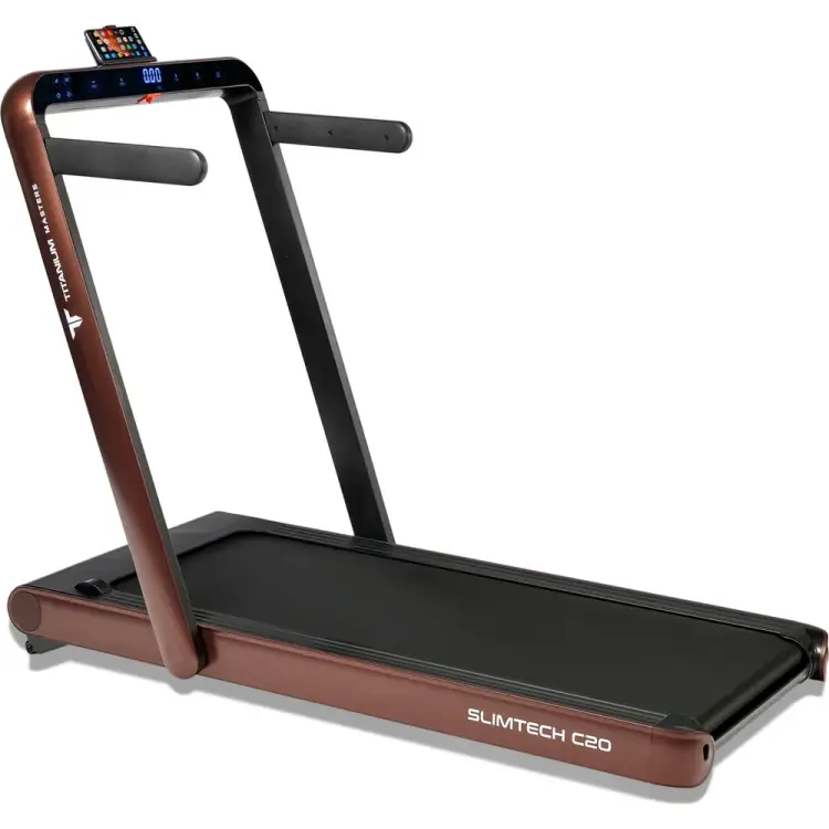 Беговая дорожка BRADEX Titanium Masters Slimtech C20 коричневая