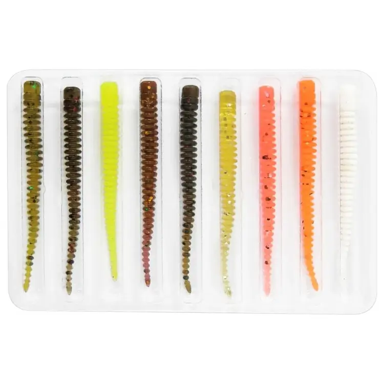 Съедобные искусственные слаги Lucky John LJ Pro Series KING LEECH 140152-MIX1