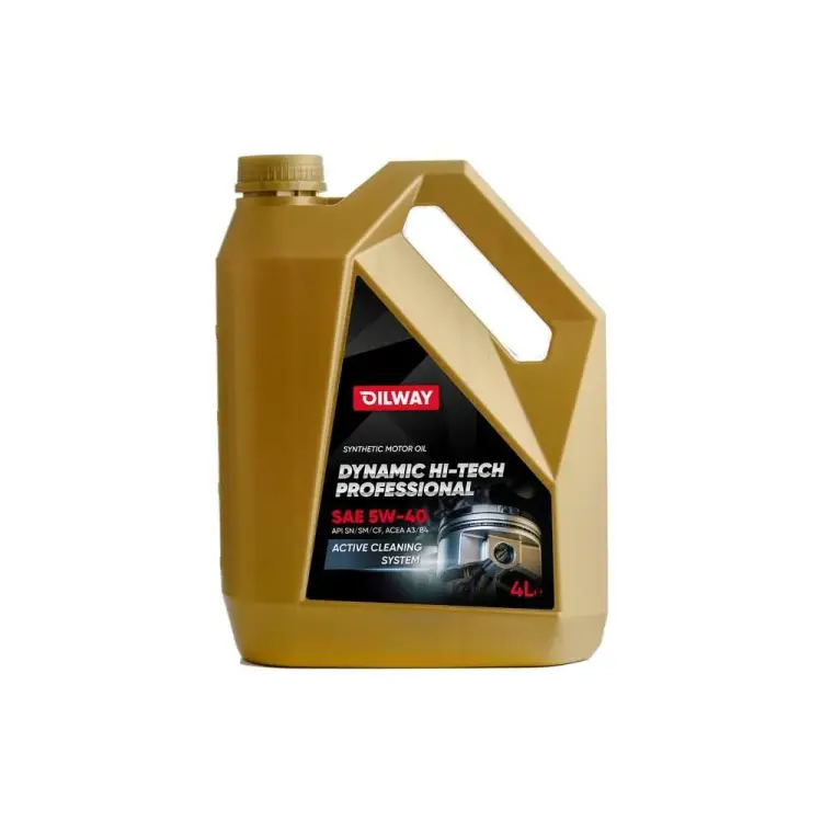 Синтетическое моторное масло OILWAY Dynamic Hi-Tech Professional 5W-40, API SN/CF 4670030170071