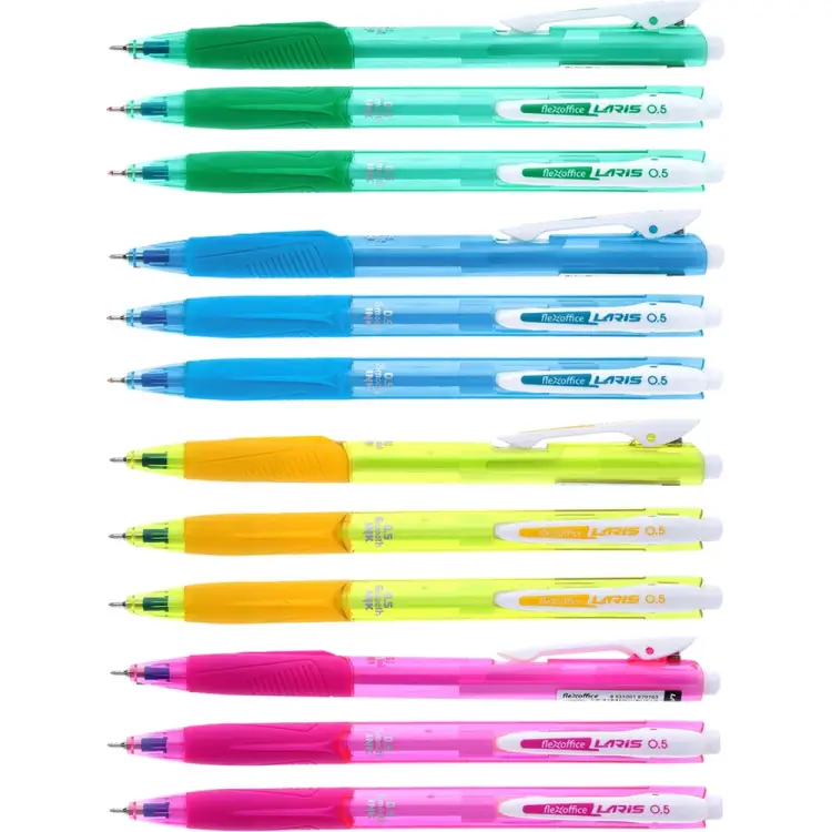 Автоматическая ручка Flexoffice FO-GELB014MIX BLUE