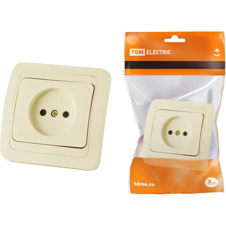 Розетка TDM ELECTRIC Валдай SQ1804-0107