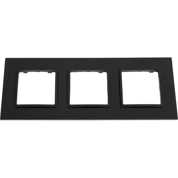 Рамка для розеток и выключателей ЭРА Elegance 14501305 Classic, на 3 поста, антрацит Б0060585