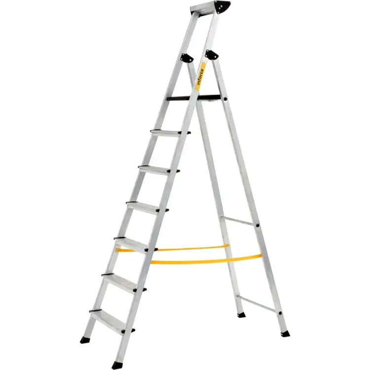 Алюминиевая стремянка Inforce СП-01-07 Алюминиевая стремянка Inforce СП-01-07