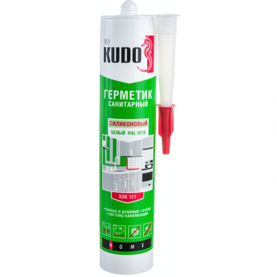 Санитарный силиконовый герметик KUDO KSK-121