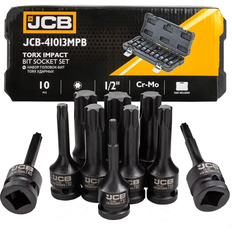 Набор головок-бит ударных JCB JCB-41013MPB(60978)