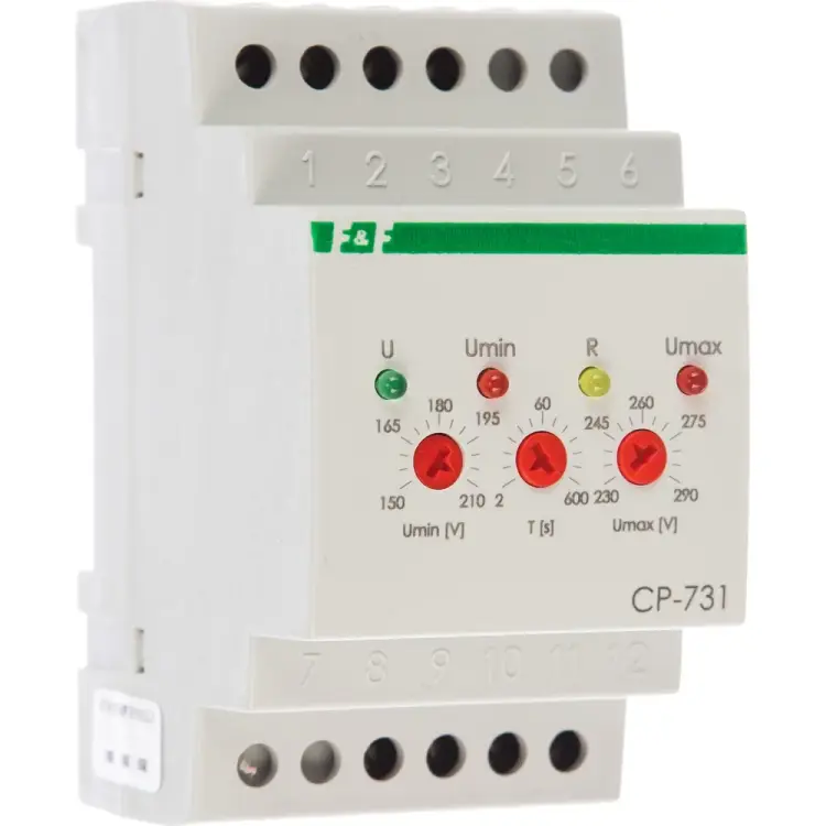 Реле напряжения Евроавтоматика F&F CP-731 EA04.009.005