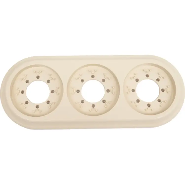 Трехместная рамка BYLECTRICA РЕТРО ЮЛИГ.735212.472бежевый