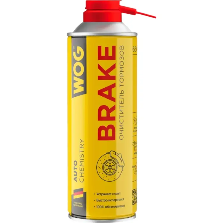 Очиститель тормозов и деталей сцепления WOG WGC0346