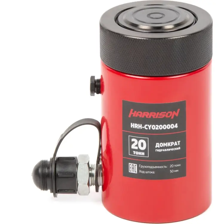 Однополостной гидравлический цилиндр (домкрат) Harrison HRH-CY0200004 Однополостной гидравлический цилиндр (домкрат) Harrison HRH-CY0200004