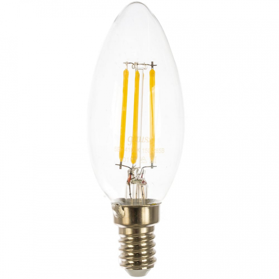 Лампа Gauss LED Filament Свеча dimmable