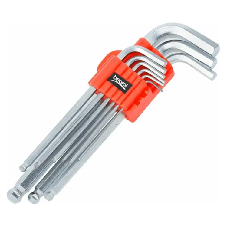 Удлиненных шестигранных набор ключей BEOROL HEX 245239