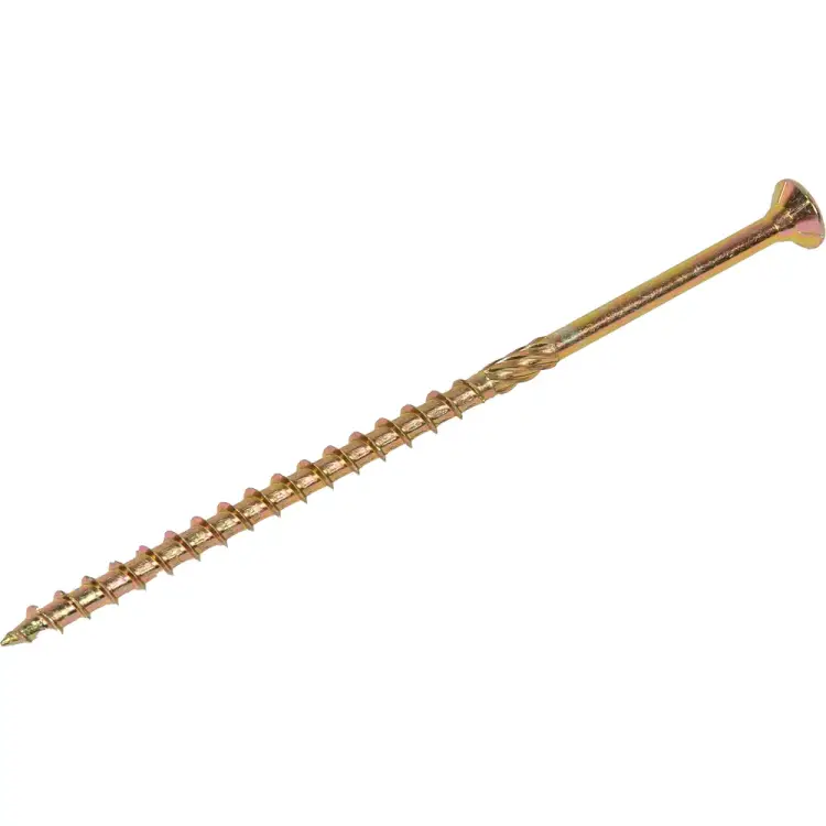 Конструкционный оцинкованный шуруп STARFIX 6,0x140 мм, 10 шт. SMZ4-69028-10