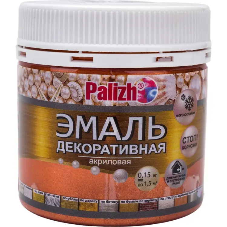 Акриловая декоративная эмаль Palizh №98 11597104