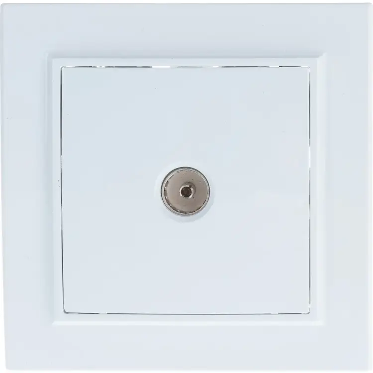 Одноместная телевизионная розетка STEKKER Эрна 39048