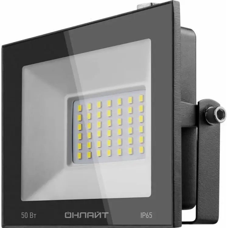 Светильник ОНЛАЙТ OFL-50-6K-BL-IP65-LED 71660