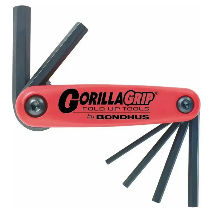 Складной набор ключей BONDHUS GorillaGrip 12595