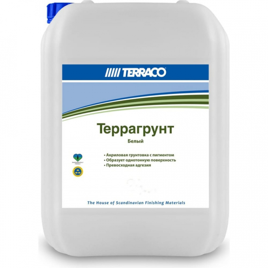 Пигментированный проникающий грунт TERRACO TERRAGRUNT WHITE