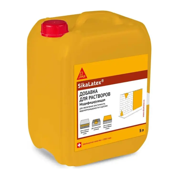 Жидкая добавка для штукатурных растворов и других мелкозернистых смесей SIKA 451802 Жидкая добавка для штукатурных растворов и других мелкозернистых смесей SIKA 451802