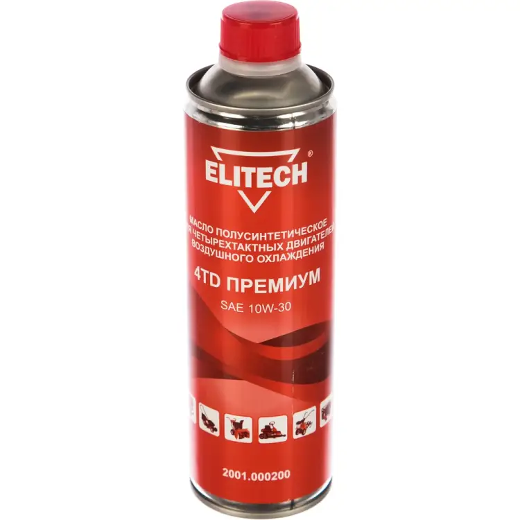 Моторное масло для 4-х такт.двигателей Elitech 2001.000200