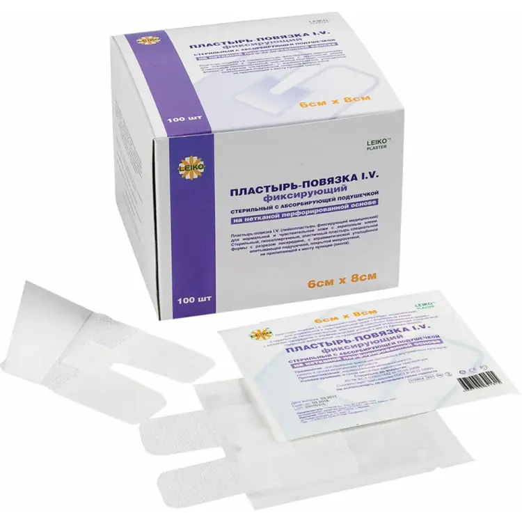 Пластырь для фиксации катетеров LEIKO 630276