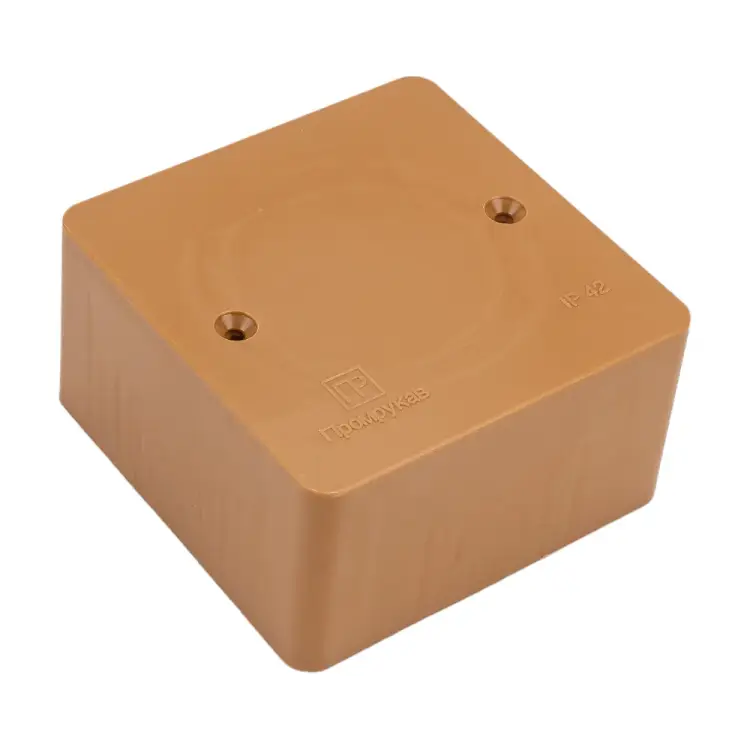 Безгалогенная универсальная коробка Промрукав 40-0460 HF бук 85х85х45 40-0460-8001