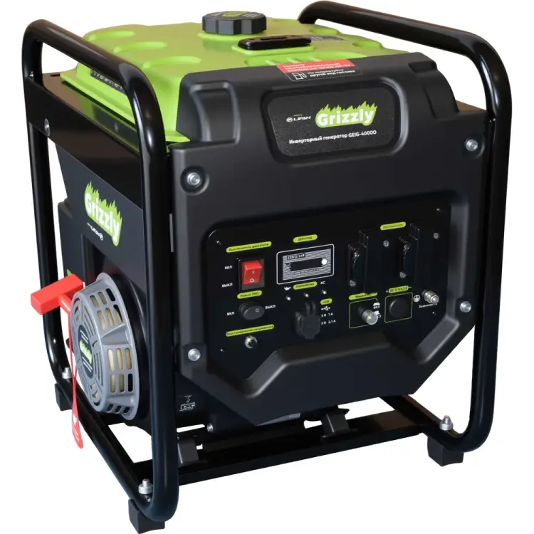 Инверторный генератор Grizzly GEIG-4000O