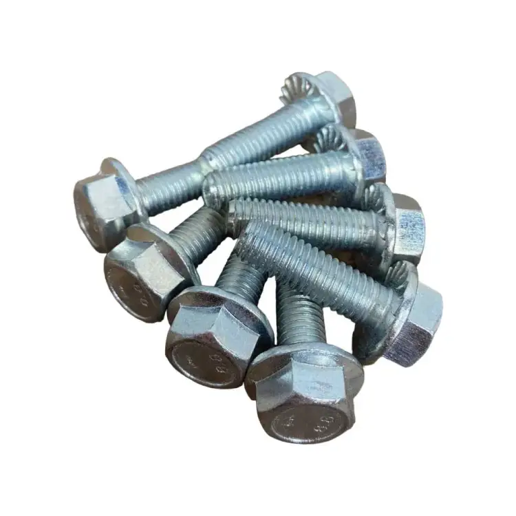 Оцинкованный болт 23 БОЛТА М8x16 DIN6921, 10 шт. УТ000020731