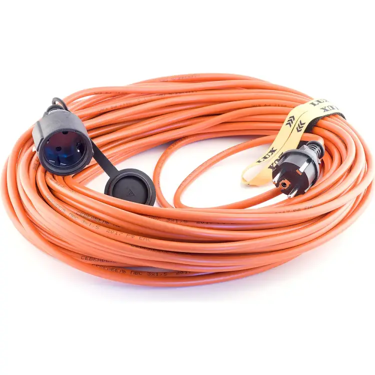 Силовой удлинитель LUX УС1-Е-20 4606400419143