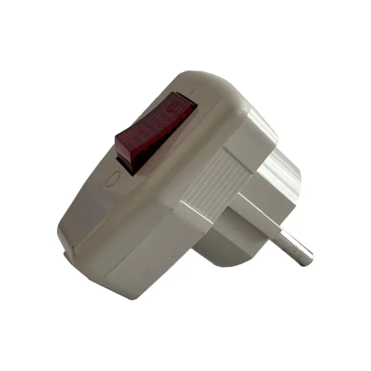 Угловая вилка с выключателем DORI 16702 Угловая вилка с выключателем DORI 16702