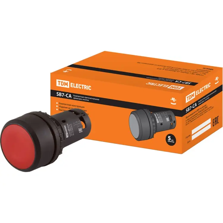 Кнопка TDM ELECTRIC SB7-CAL45 SQ0746-0015