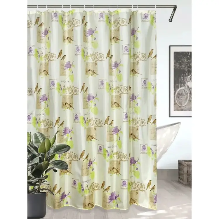 Штора для ванной комнаты Bath Plus Paradise birds ch15021