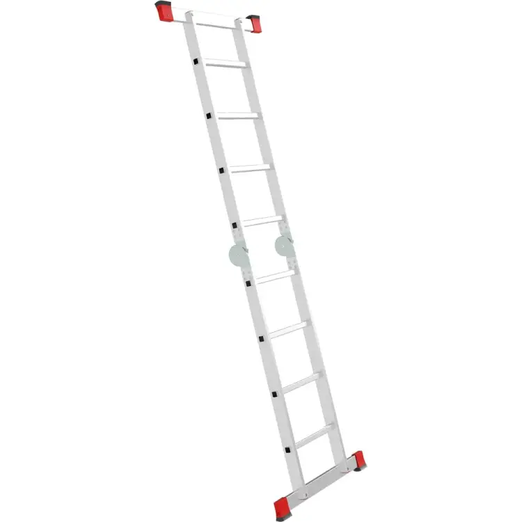 Шарнирная двухсекционная лестница Новая Высота 3310204