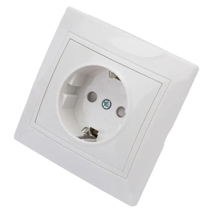 Одноместная розетка IEK РСш10-3-КБ КВАРТА ERK14-K01-16-K