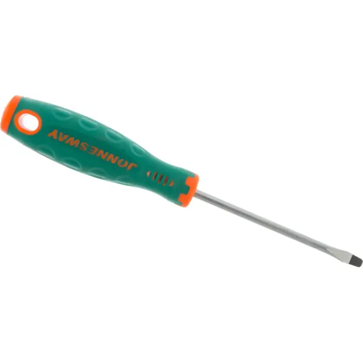 Стержневая шлицевая отвертка Jonnesway Anti-Slip Grip D71S480 46122
