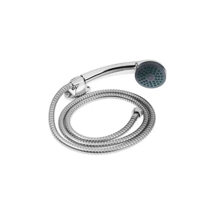 Набор для душа Zein шланг 150 см, держатель, гайки металл, лейка 1 режим 6931445