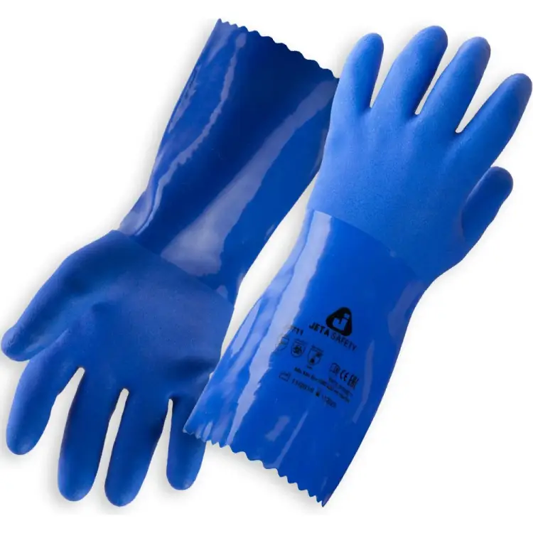 Защитные химические перчатки Jeta Safety JP711-XL Защитные химические перчатки Jeta Safety JP711-XL