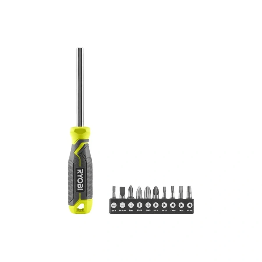 Набор бит с рукояткой Ryobi RHSDSM11PC 5132006227 Набор бит с рукояткой Ryobi RHSDSM11PC 5132006227