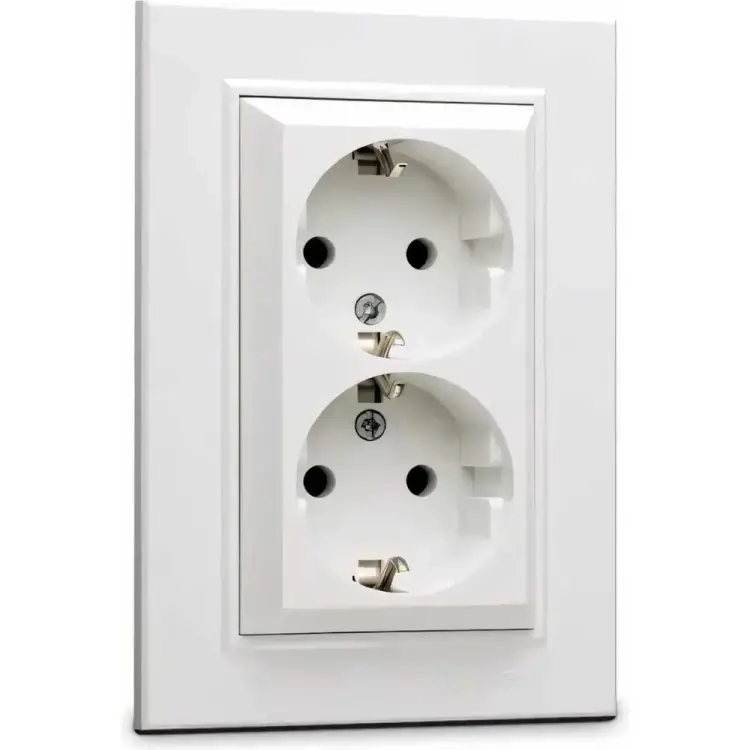 Двойная розетка MAKEL Karea 56001082