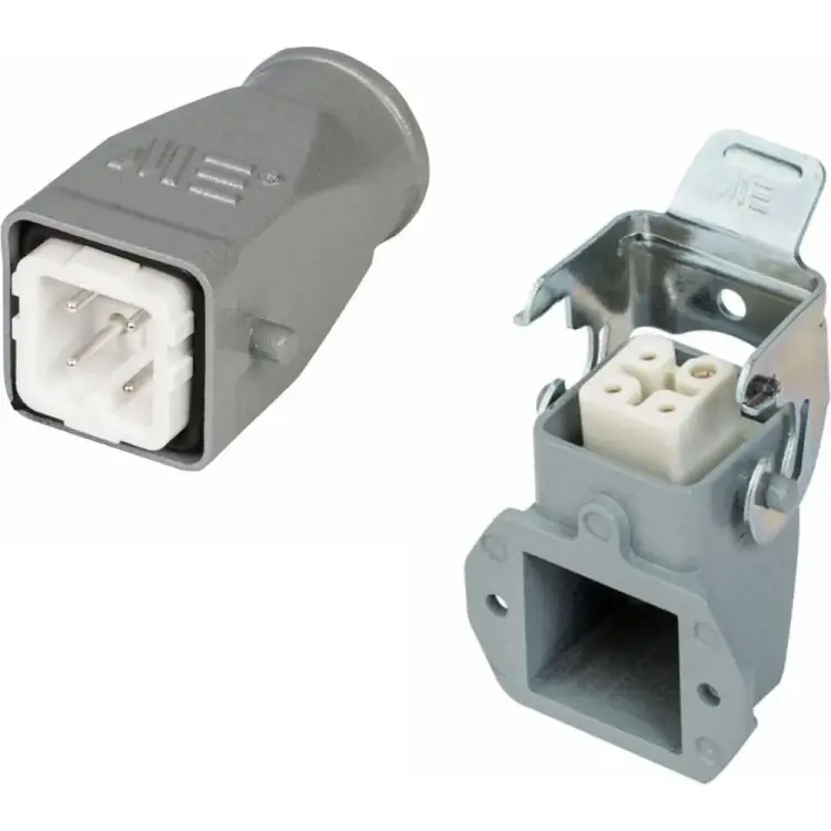 Прямоугольный промышленный разъем Mete Enerji H4A-BM-FF 685549K Прямоугольный промышленный разъем Mete Enerji H4A-BM-FF 685549K