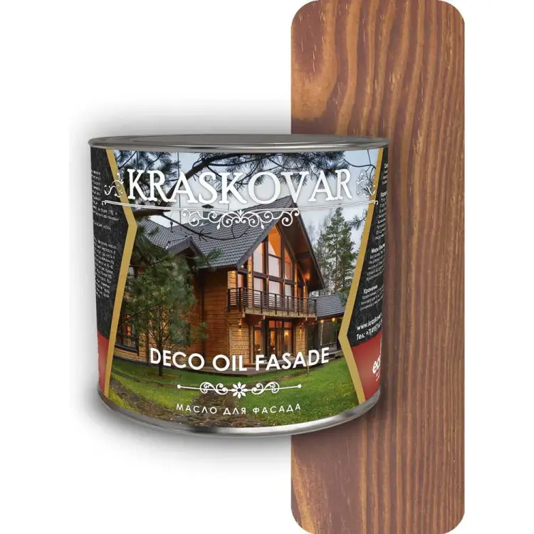 Масло для фасада Kraskovar Deco Oil Fasade 1159