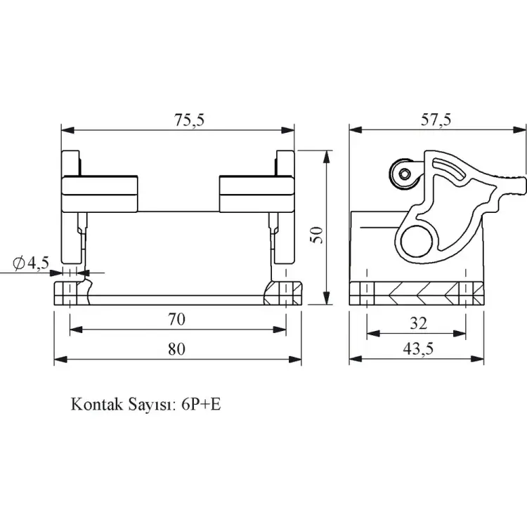 Корпус EMAS EBM06GM42 Корпус EMAS EBM06GM42