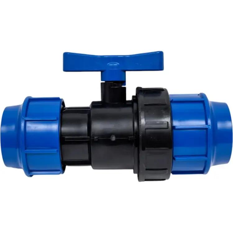 Компрессионный кран для ПЭ труб LAMMIN Lm34101063063