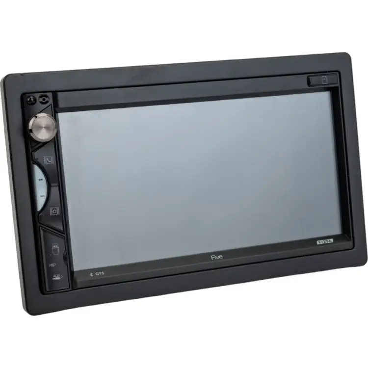 Автомагнитола FIVE 2din EURO/мультимедиа/6.9"/Android 9/1024*600/2+32Гб/FM/AM/USB/BT/GPS/WiFi F720A FIVE F720A Автомагнитола FIVE 2din EURO/мультимедиа/6.9"/Android 9/1024*600/2+32Гб/FM/AM/USB/BT/GPS/WiFi F720A FIVE F720A