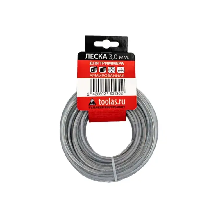 Леска для триммера TOOLAS 13548