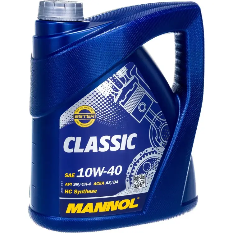 Полусинтетическое моторное масло MANNOL Classic 10w40 1101