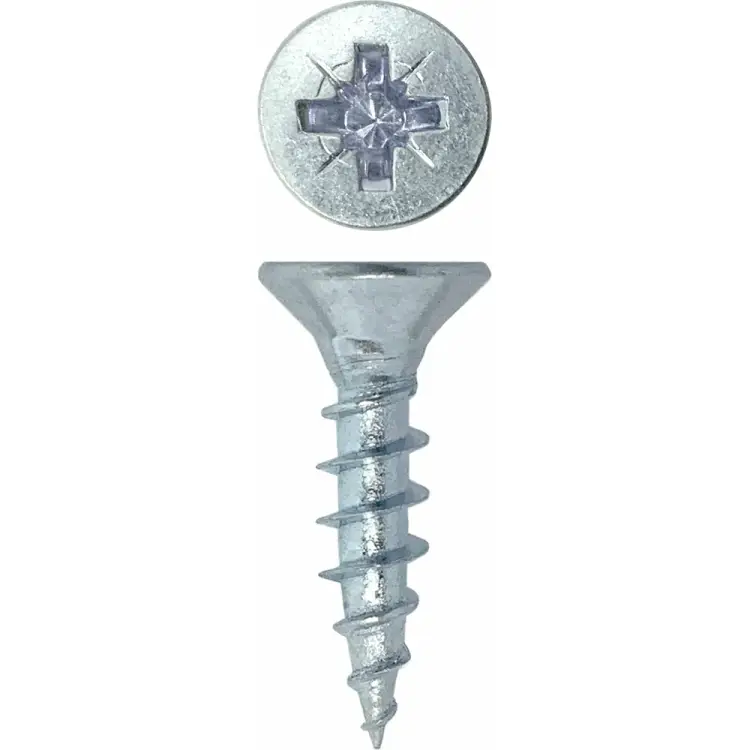 Универсальный оцинкованный саморез Rizzel Pz 4,5x20 10 тыс.шт 431805