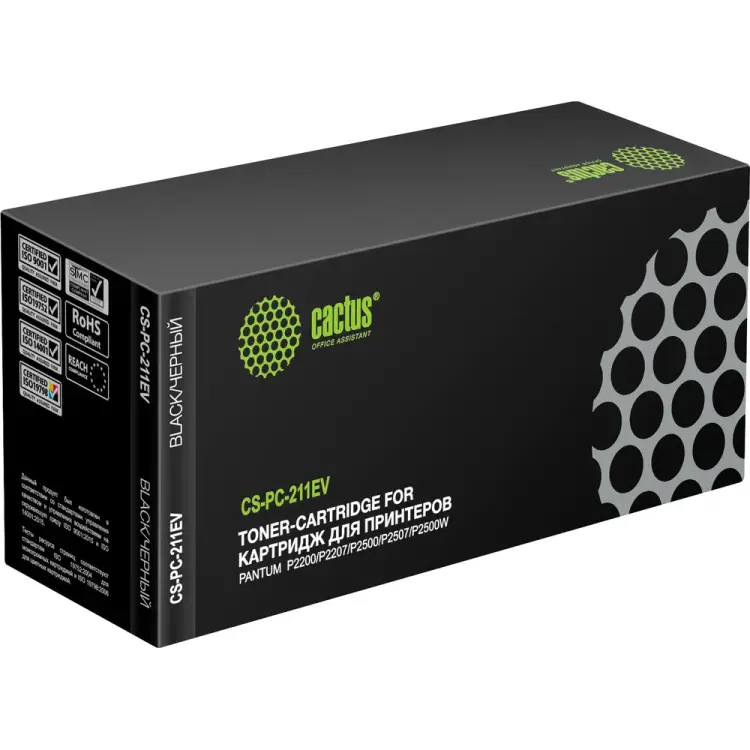 Лазерный картридж для pantum p2200/p2207/p2500/p2507/p Cactus pc-211ev 1417372 Лазерный картридж для pantum p2200/p2207/p2500/p2507/p Cactus pc-211ev 1417372