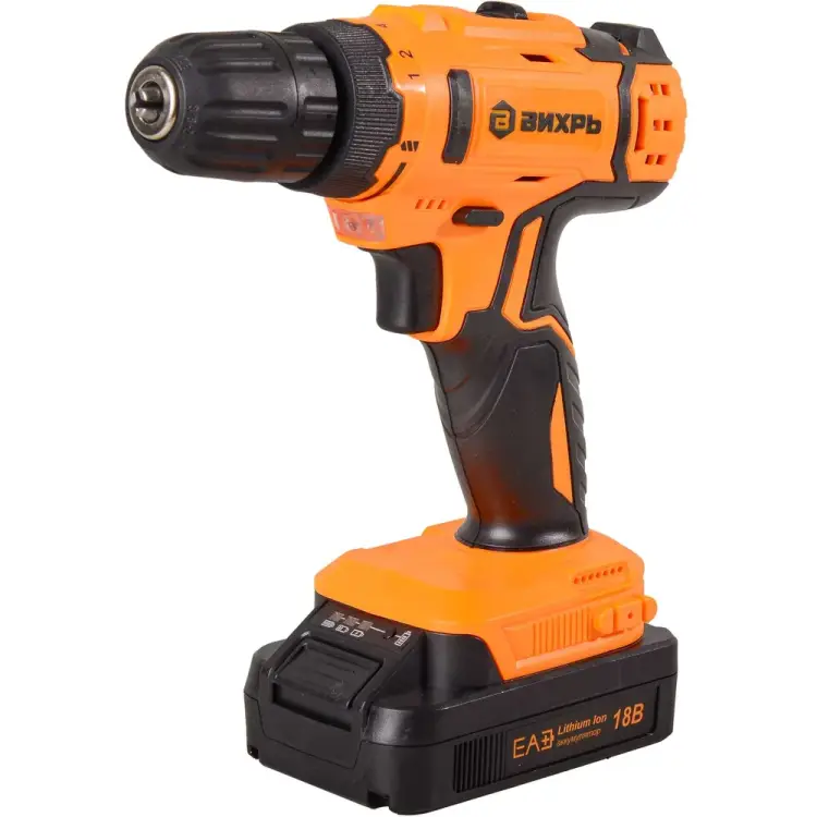 Аккумуляторная дрель-шуруповерт Вихрь ДА-18Л-2К 72/14/9 Аккумуляторная дрель-шуруповерт Вихрь ДА-18Л-2К 72/14/9